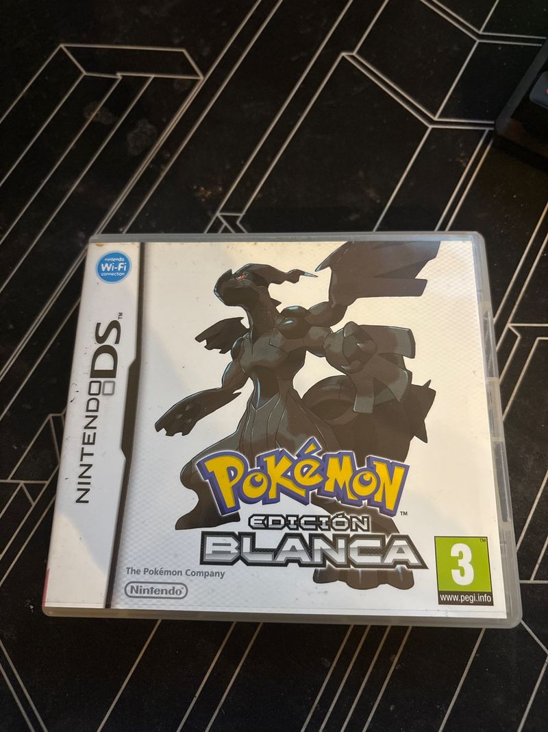 Caja Original Pokémon Edición Blanca Nintendo DS