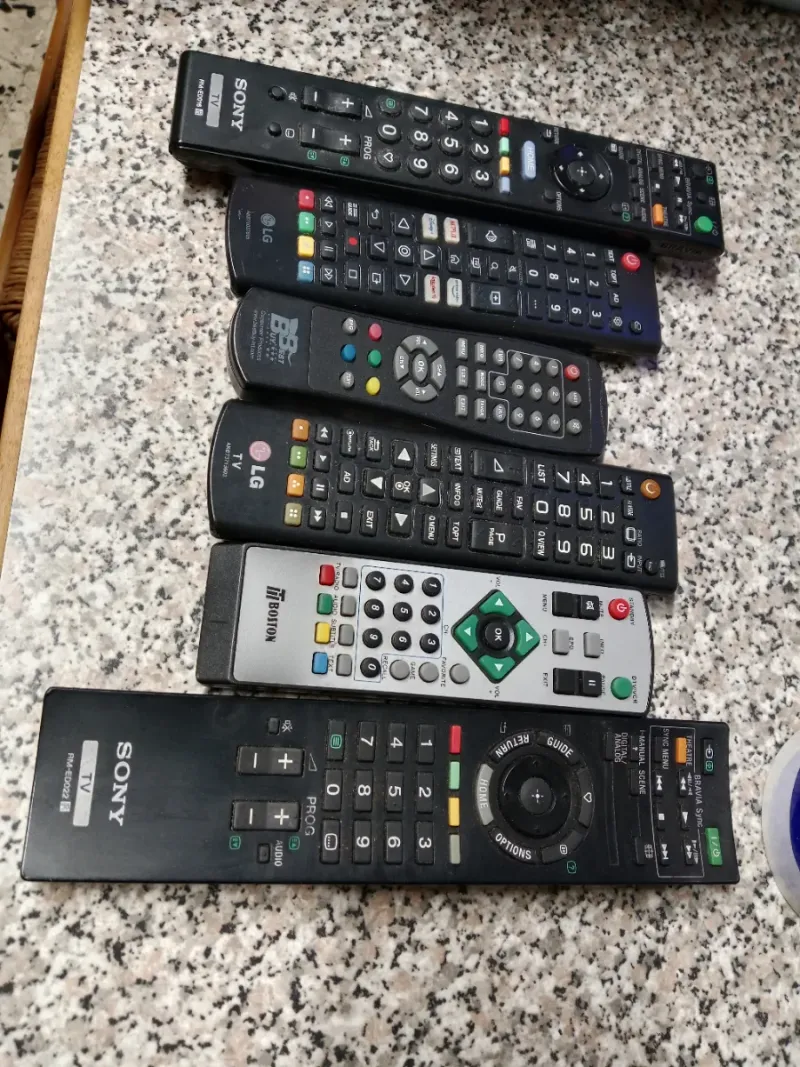 Lote Mandos TV LG, Sony, Boston