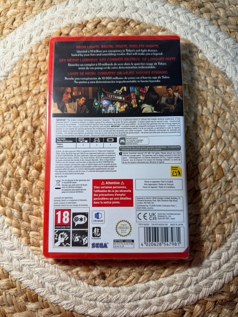 (PRECINTADO) Yakuza Kiwami afbeelding 2
