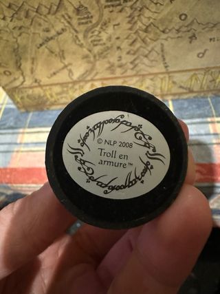 Figura de plomo número 119 Troll con armadura LOTR