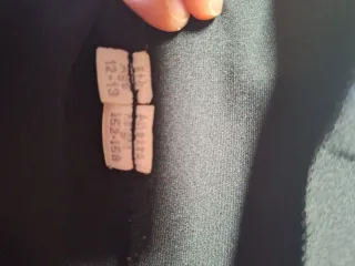 Pantaloni palazzo neri ragazza 10/12 anni