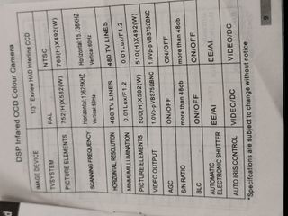 Lote 3 Cámaras CCTV Infrarrojas CCD 480TVL