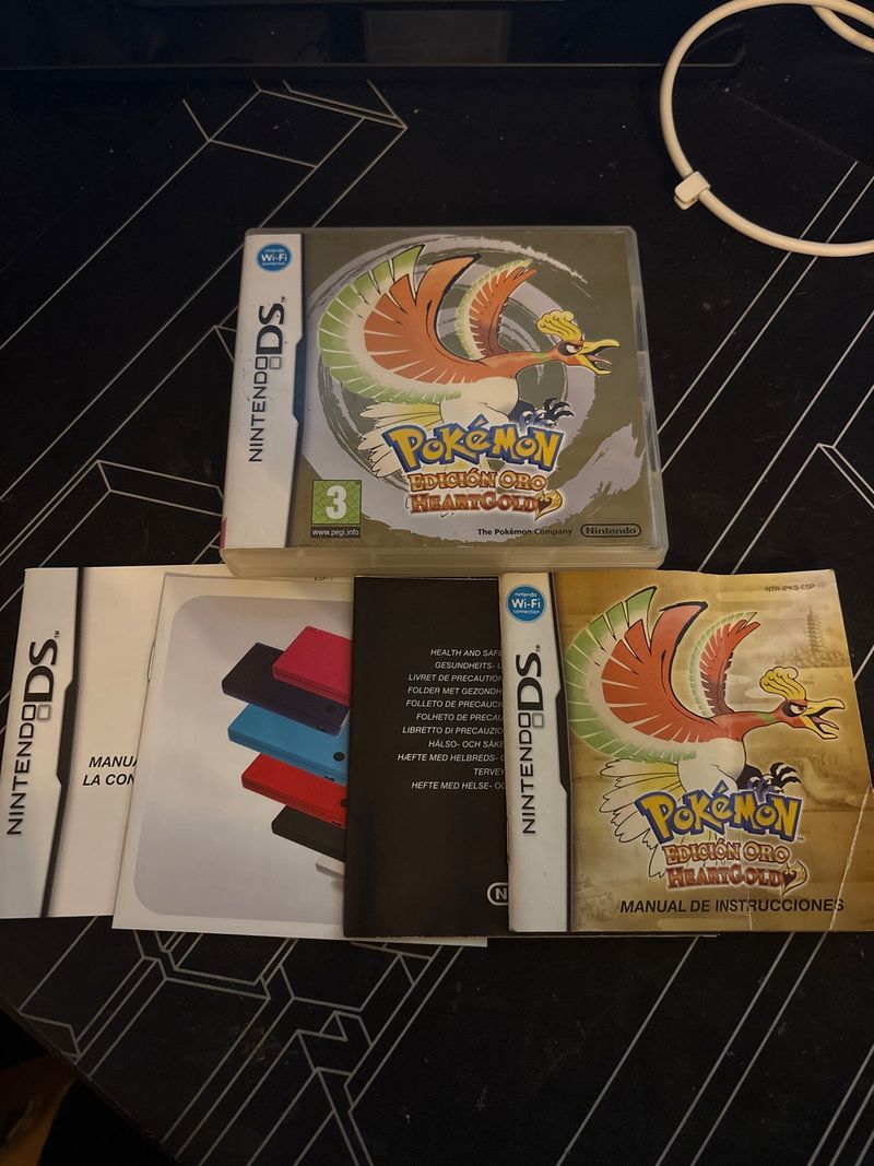 Pokemon Oro Heart Gold Edición DS