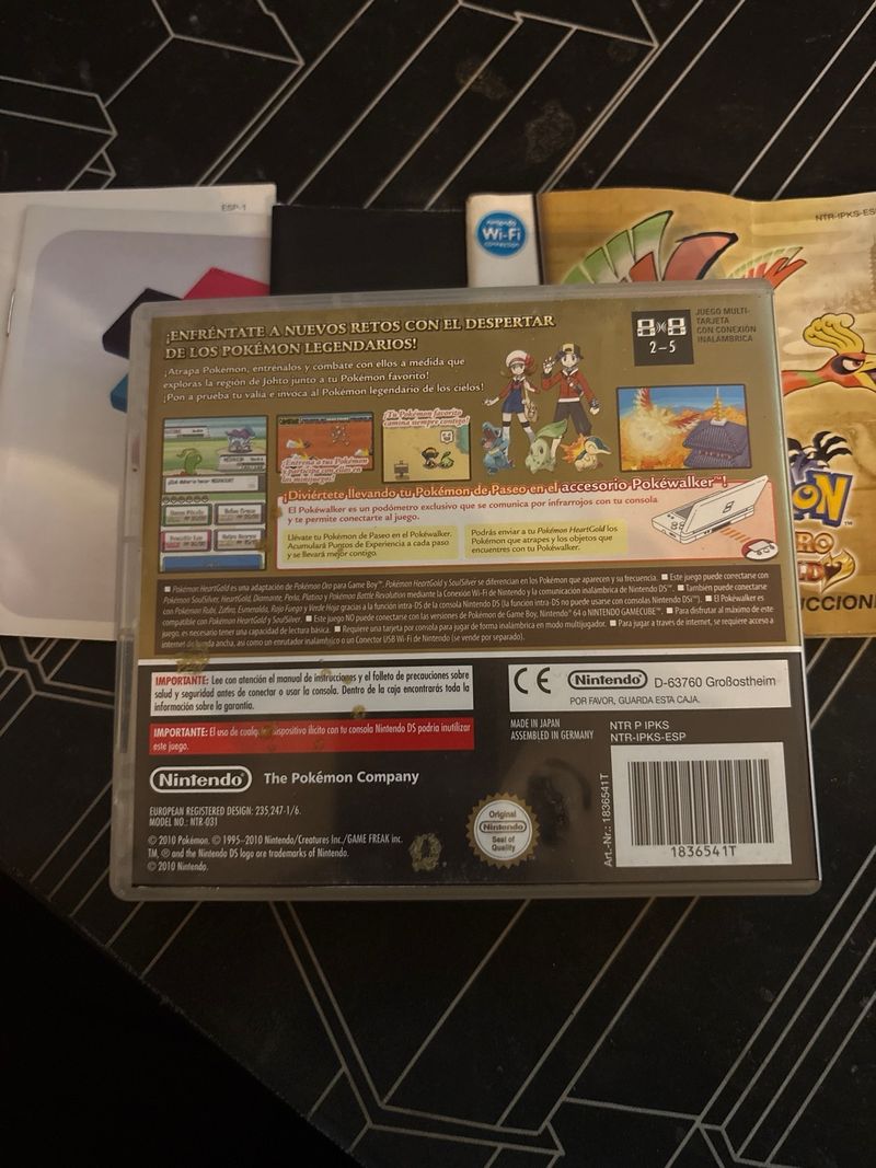 Pokemon Oro Heart Gold Edición DS afbeelding 2