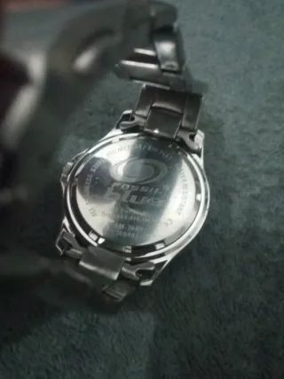 Reloj Fossil Azul y Plateado