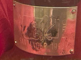 Concha plata ley, sellada. Congreso ORL Santander