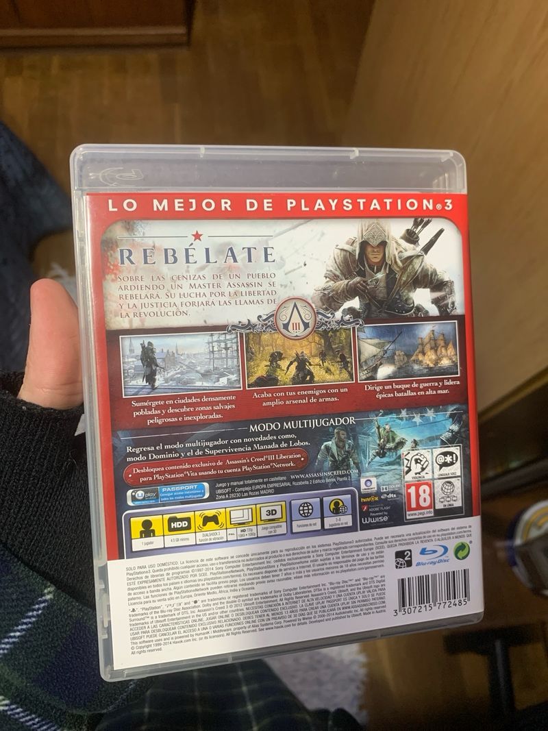 Lote Juegos PS3: FIFA 16, Far Cry 4, AC3 afbeelding 9