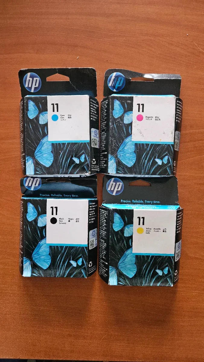 Pack 4 Cabezales HP 11