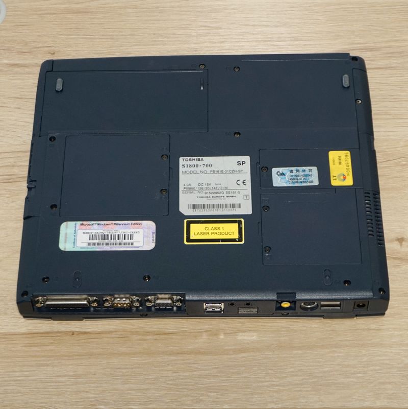 Portátil Toshiba Satellite S1800-700 afbeelding 8