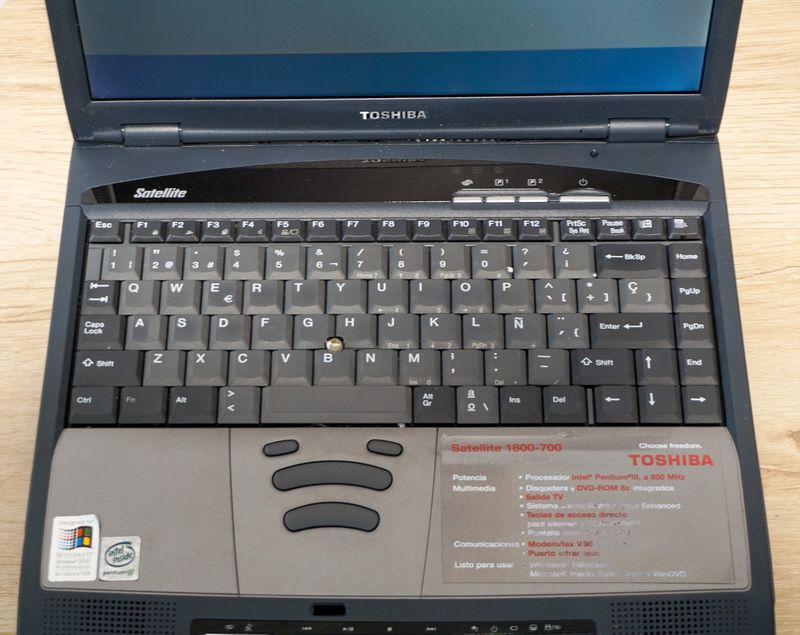 Portátil Toshiba Satellite S1800-700 afbeelding 3