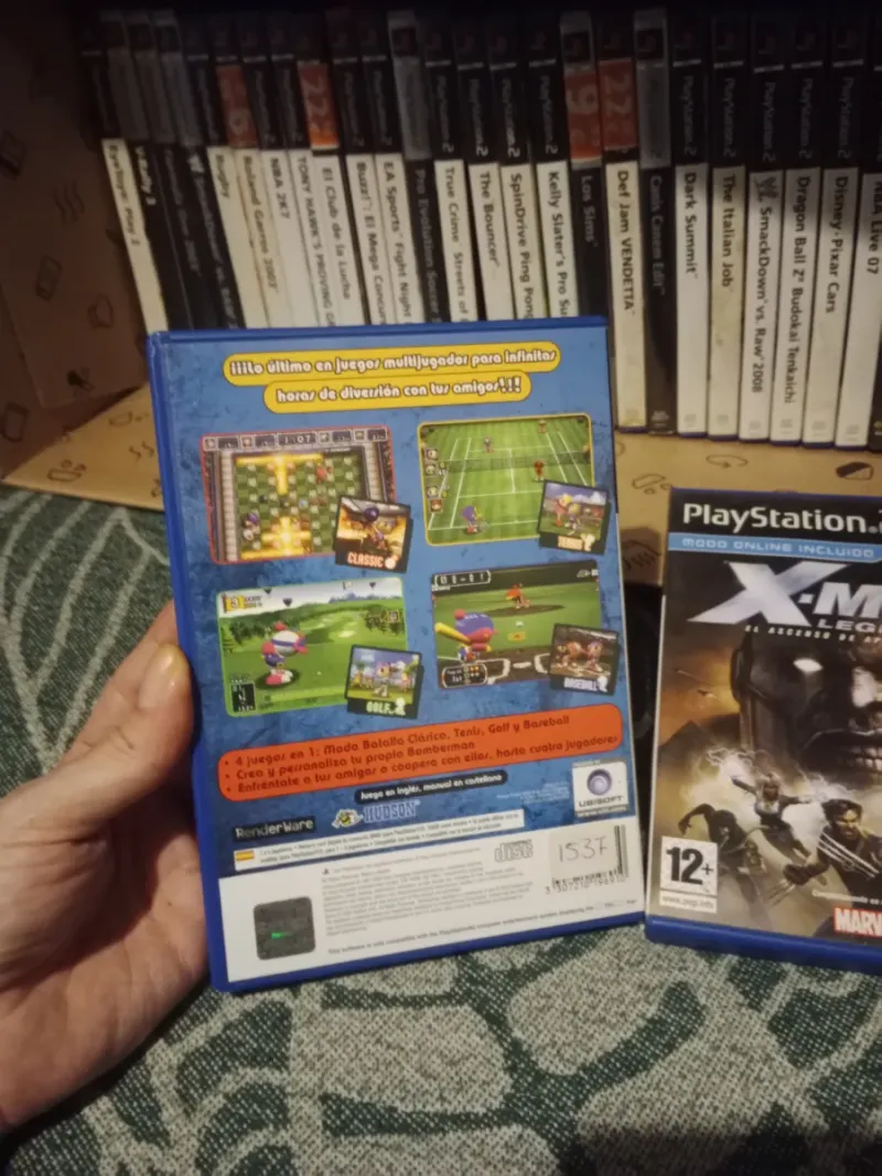 2 Juegos PS2: Bomberman Hardball y X-Men Legends 2 afbeelding 4