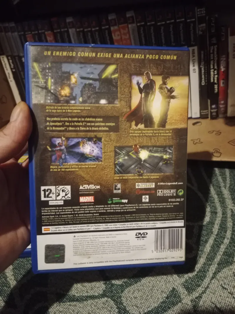 2 Juegos PS2: Bomberman Hardball y X-Men Legends 2 afbeelding 7