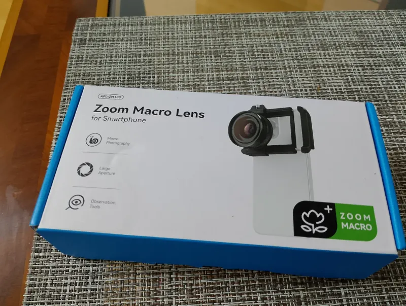 Lente Macro Zoom para Smartphone