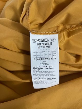 Max Mara Abito Nuovo Col Ocra Tg 44