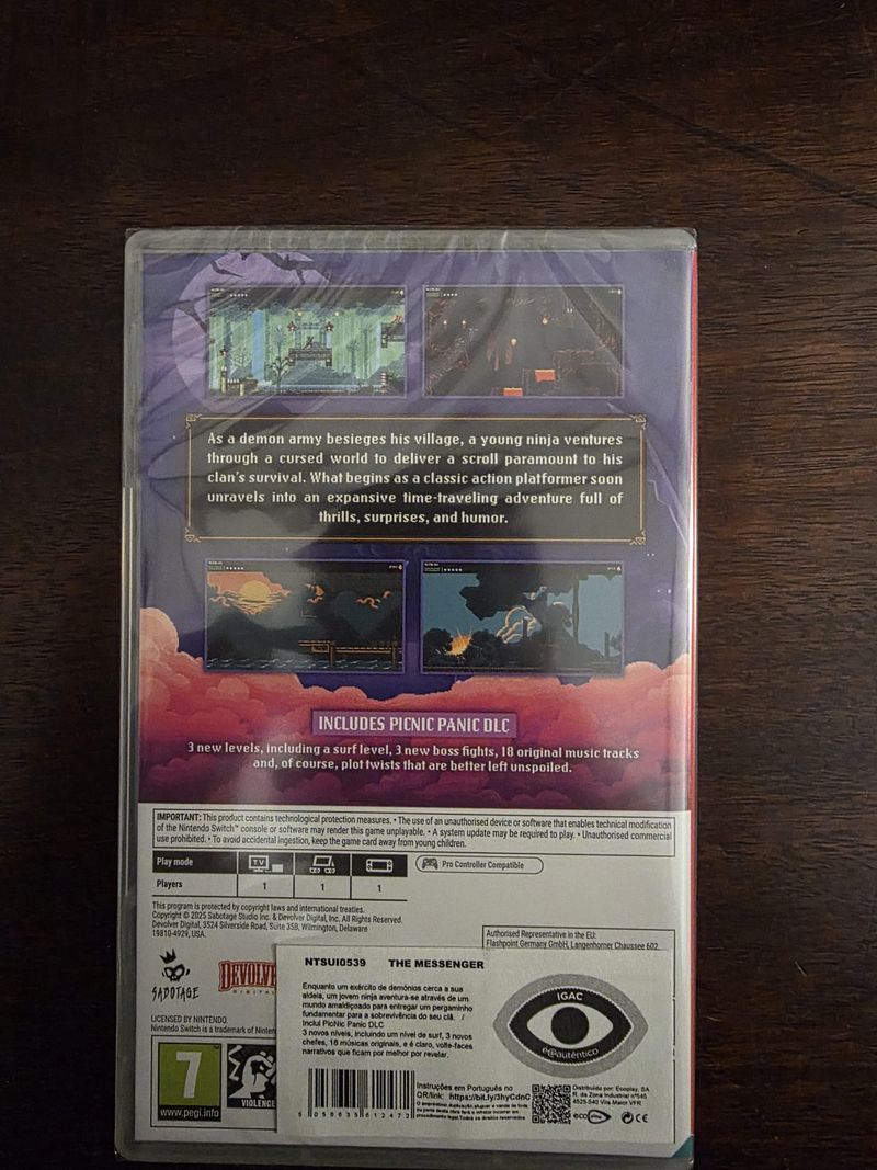 The Messenger - Nintendo Switch Nuevo y Sellado afbeelding 2