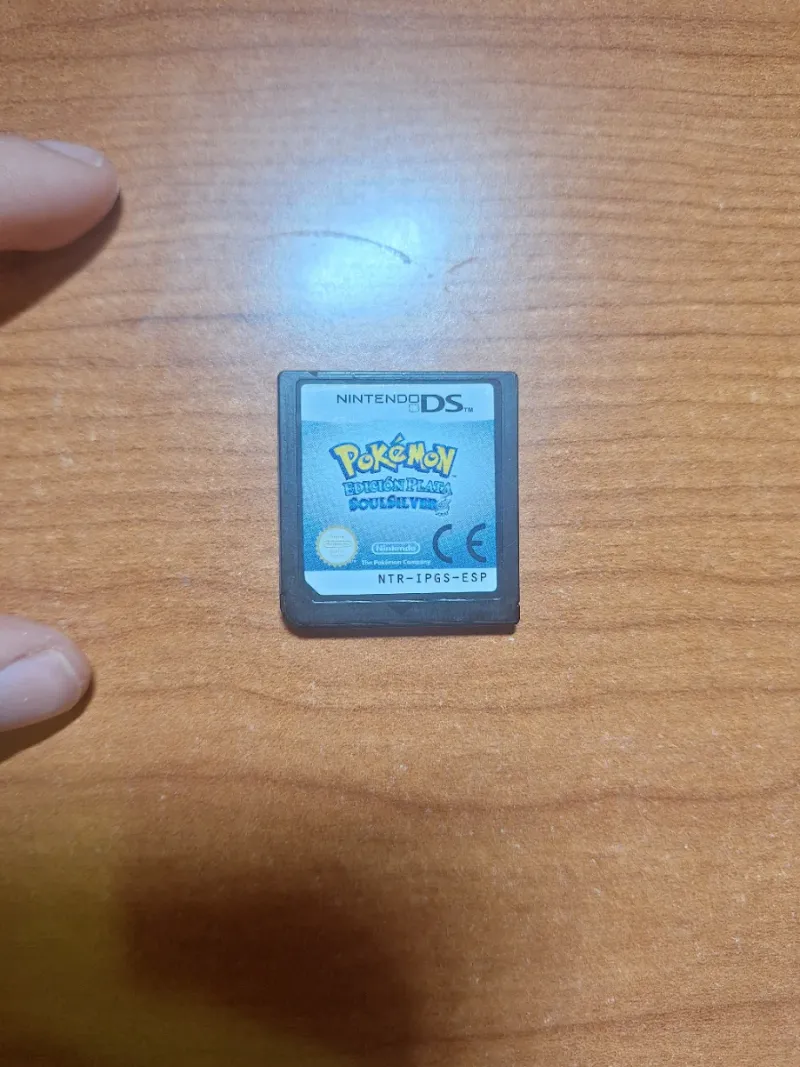 Cartucho Pokémon Plata Soulsilver