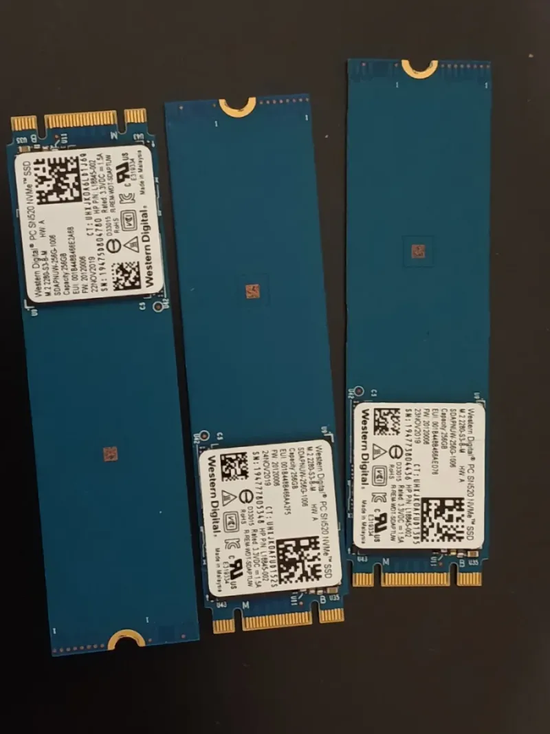 SSD NVMe Western Digital 256GB