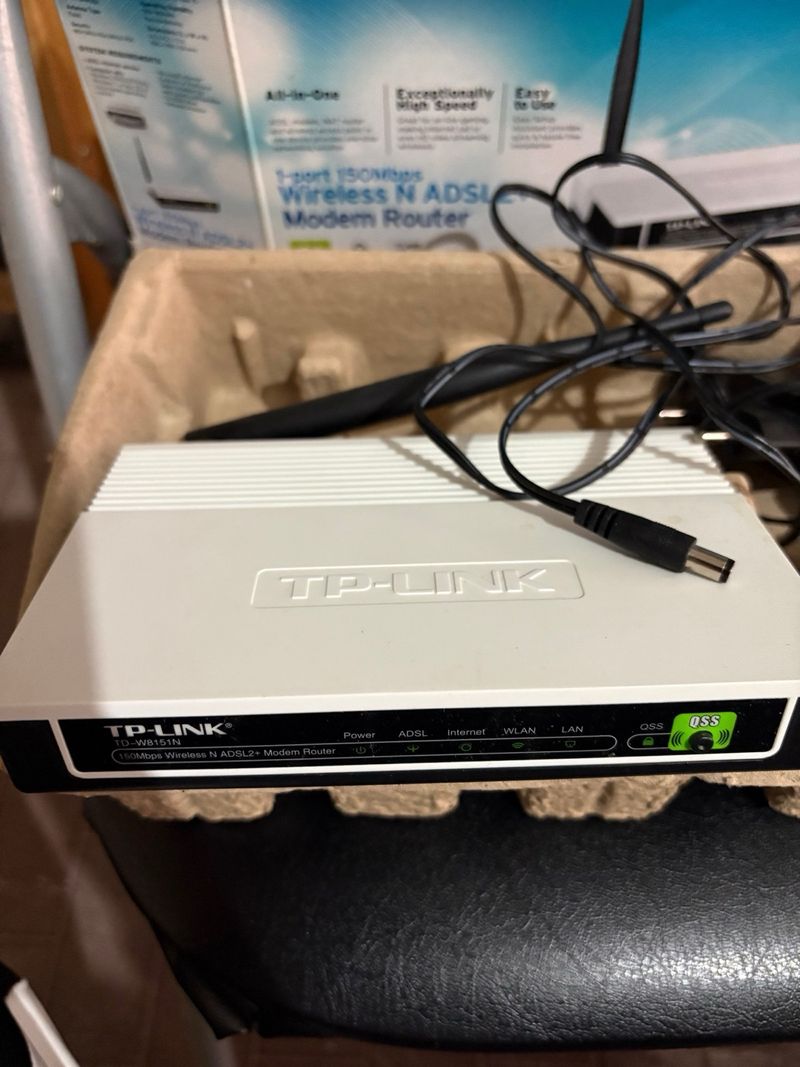 Router Modem Inalámbrico N ADSL2+ TP-Link TD-W8151N afbeelding 2