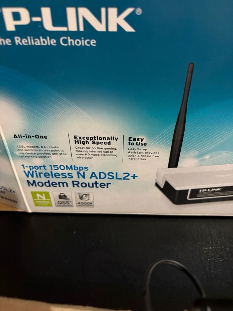 Router Modem Inalámbrico N ADSL2+ TP-Link TD-W8151N afbeelding 3