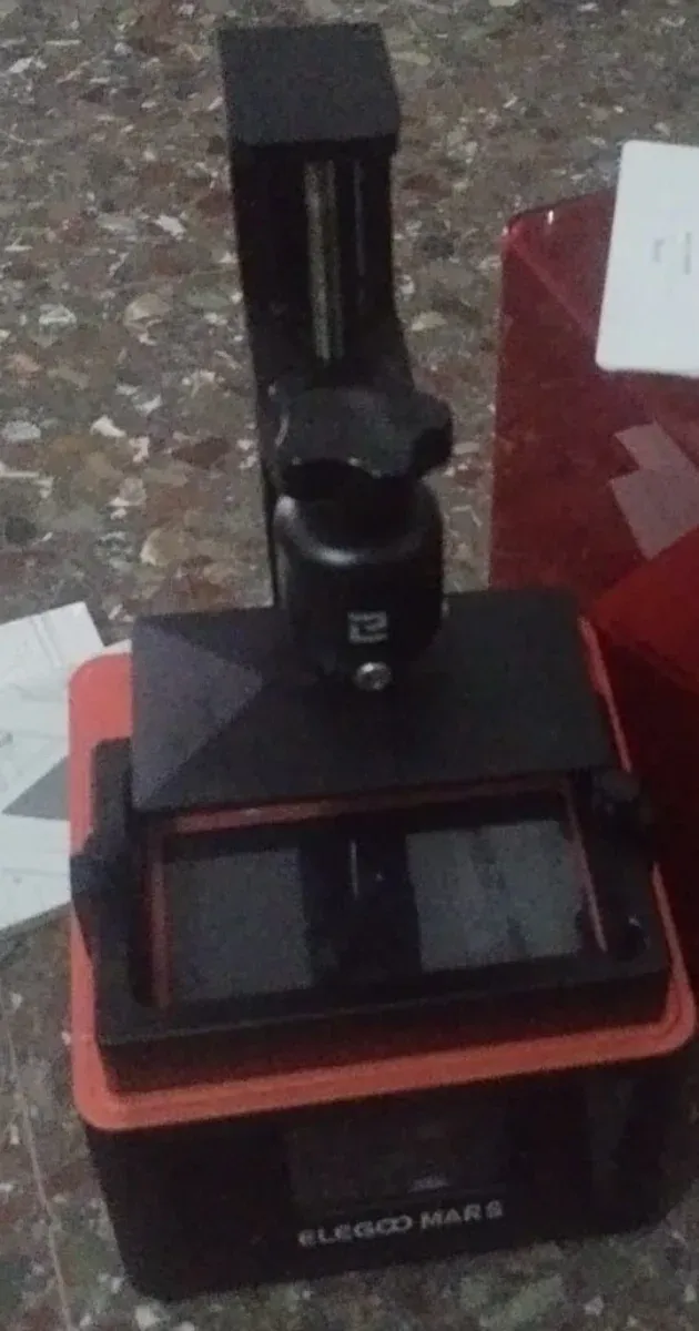 Impresora 3D Resina Elegoo Mars Roja/Negra afbeelding 4