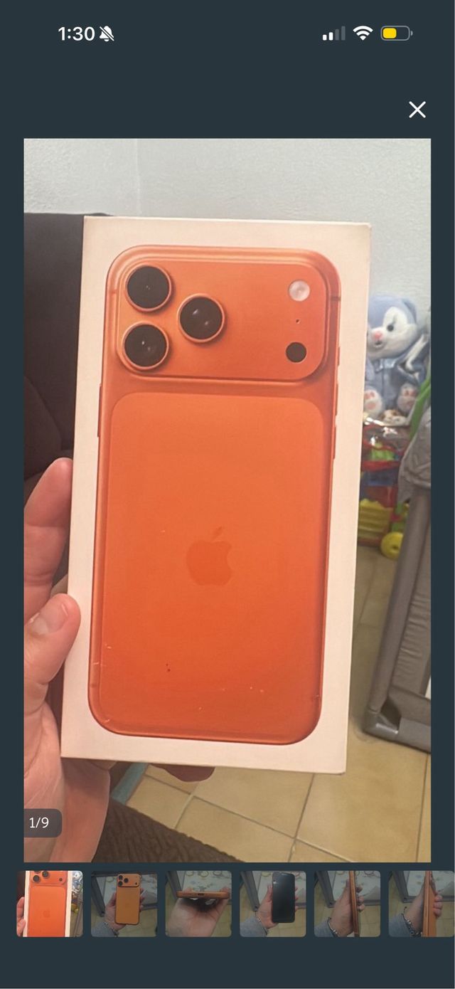 iPhone 17 Pro Max Naranja