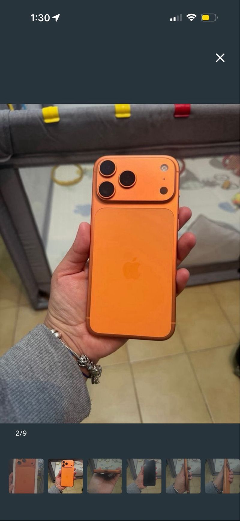 iPhone 17 Pro Max Naranja afbeelding 2