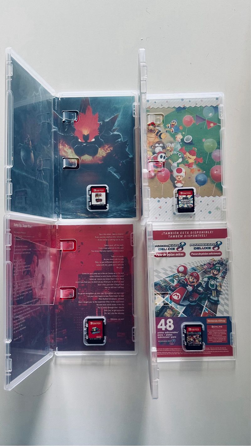 Pack 4 Juegos Nintendo Switch Mario afbeelding 2