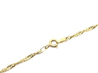 cadena oro 18k 23cm