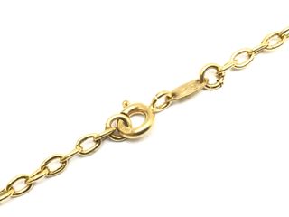 cadena oro 18k 33cm