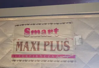 Somier, patas y Colchón 1,35x1,82 Smart URGE