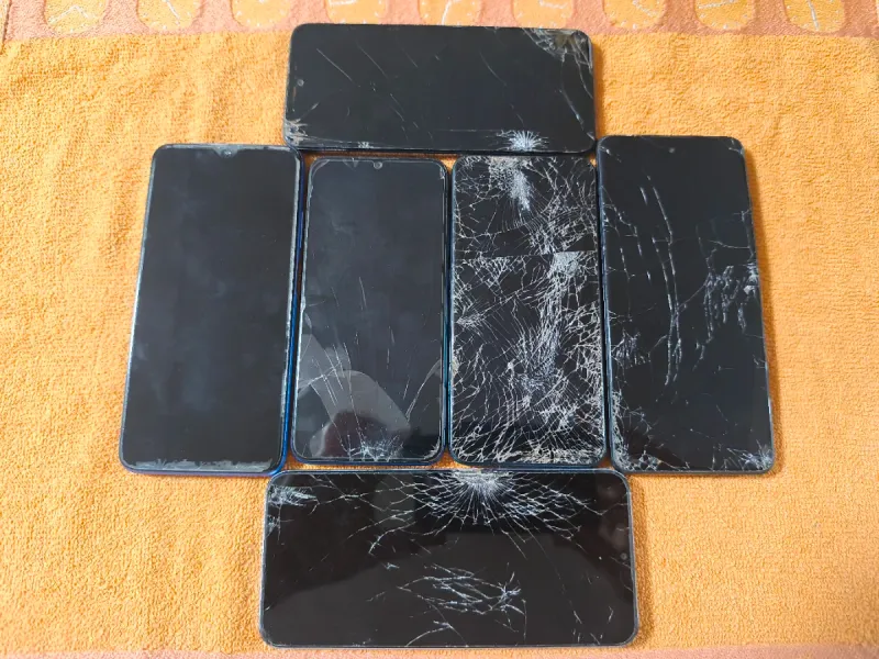 Lote 6 móviles para piezas: Huawei, Motorola, Real afbeelding 2