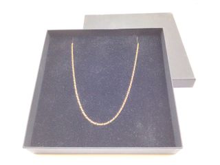 cadena oro 18k 25cm