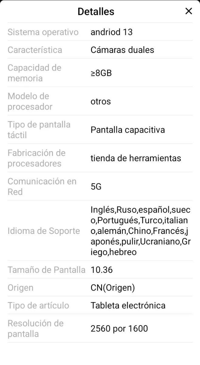Tablet con Teclado. afbeelding 4