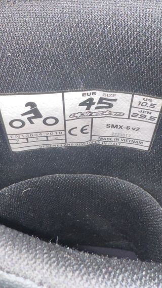 Botas de Moto Alpinestars Negras