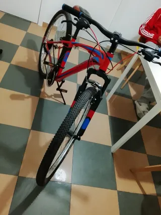 Bicicleta Esperia Roja
