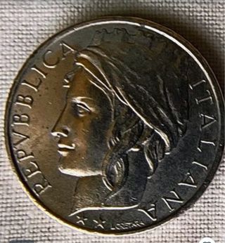Moneta Italiana 100 Lire FAO 1945-1995