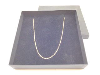 cadena oro 18k 30cm