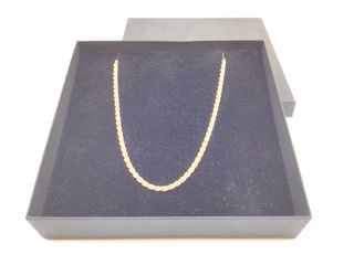 cadena oro 18k 25cm