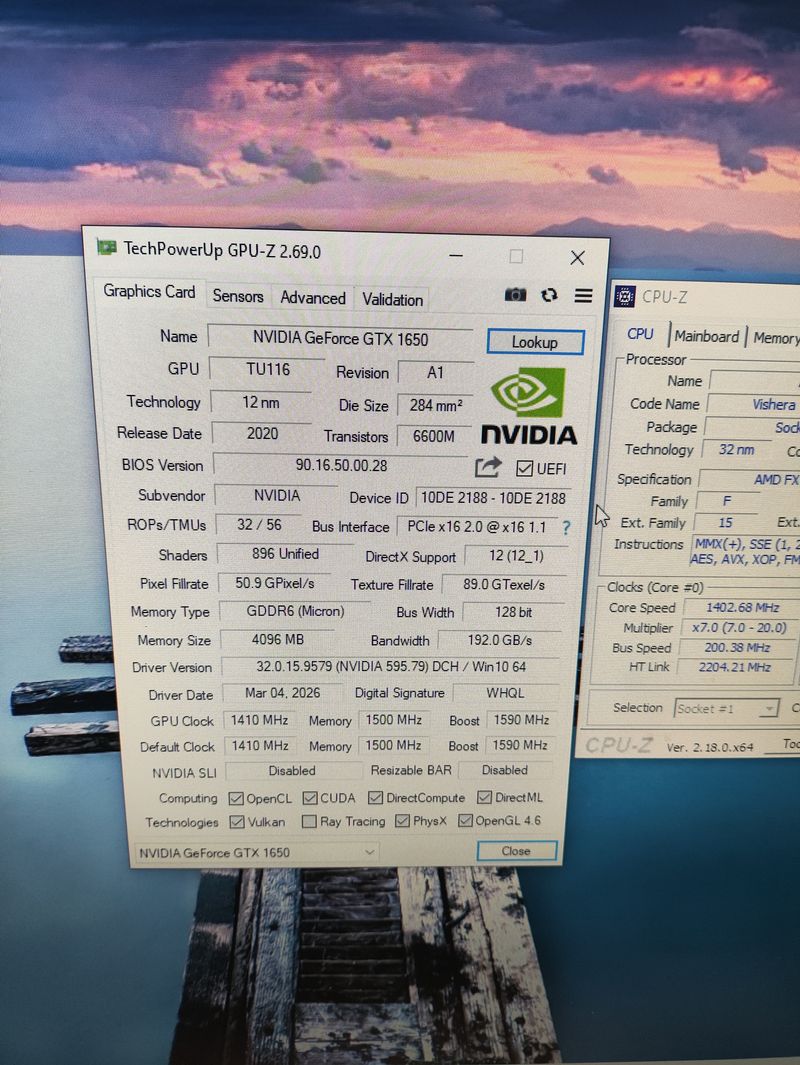 PC Gaming FX 8320 8GB GTX 1650 afbeelding 2