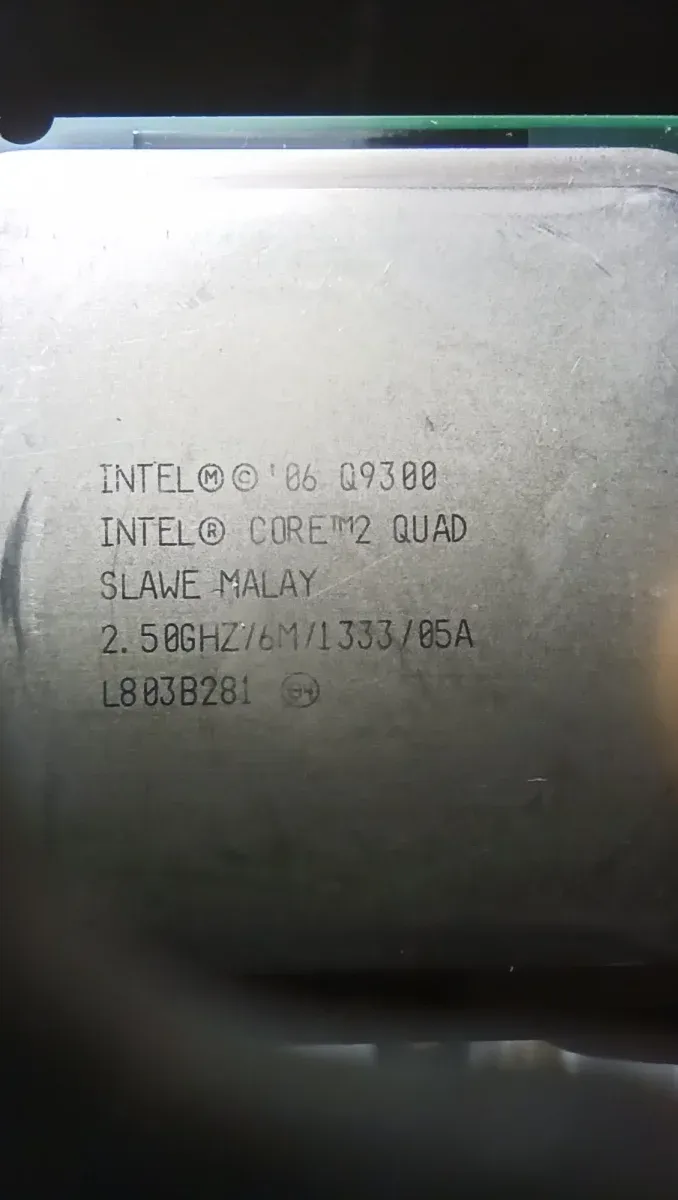 Intel Core2 Quad 9300 2.5GHz afbeelding 3