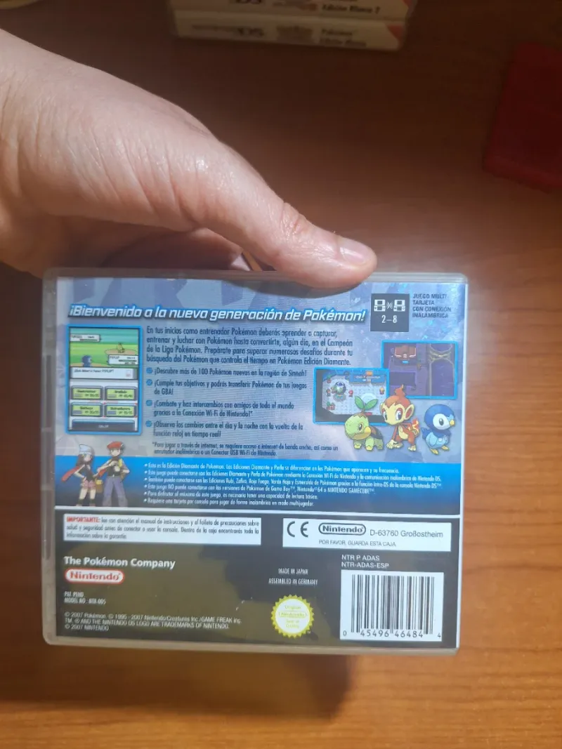 Pokémon Diamante Nintendo DS Completo afbeelding 7