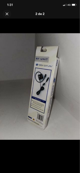 Consola Sega Saturn Model 2 Japonesa