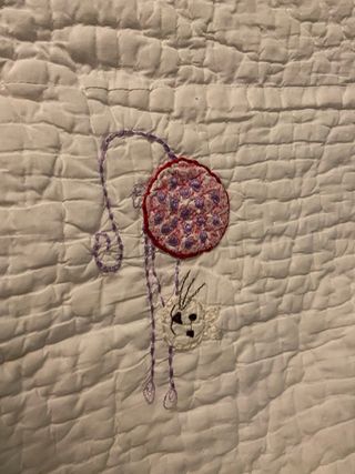 Colcha Cama 90   Reversible