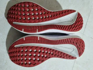 Zapatillas Nike Hombre Blancas y Rojas