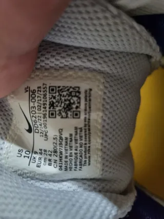 Zapatillas Nike Hombre Blancas y Rojas