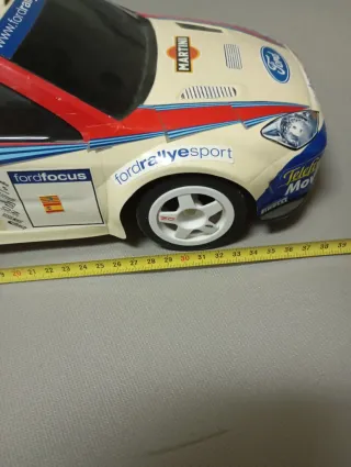 Coche de juguete Ford Rally , vintage