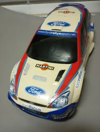 Coche de juguete Ford Rally , vintage