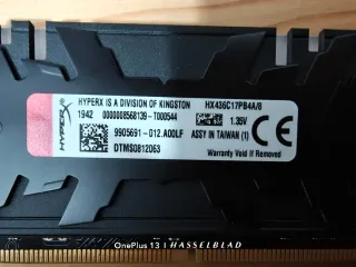 Memoria RAM HyperX Predator DDR4 8GB 3600MHz RGB