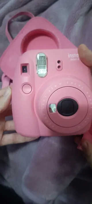 Cámara Instax Mini Rosa