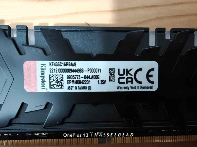 Memoria RAM Kingston Fury Renegade DDR4 8GB RGB afbeelding 3